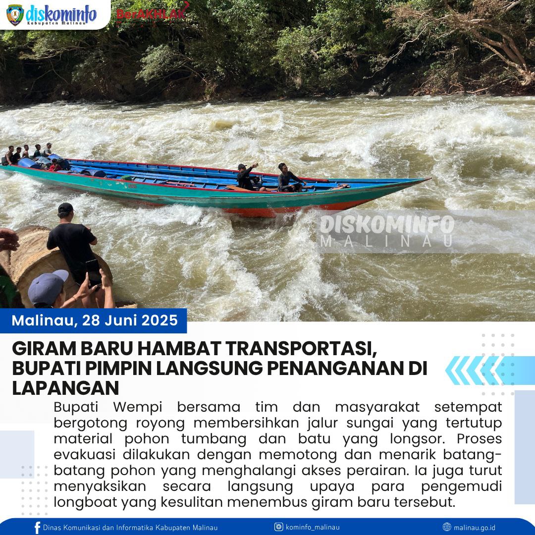 giram-baru-hambat-transportasi--bupati-pimpin-langsung-penanganan-di-lapangan