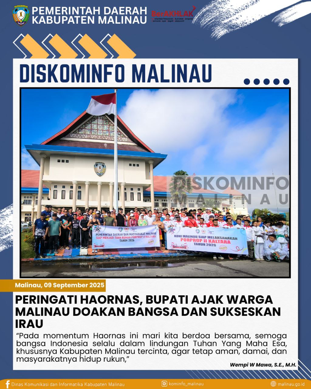peringati-haornas--bupati-ajak-warga-malinau-doakan-bangsa-dan-sukseskan-irau