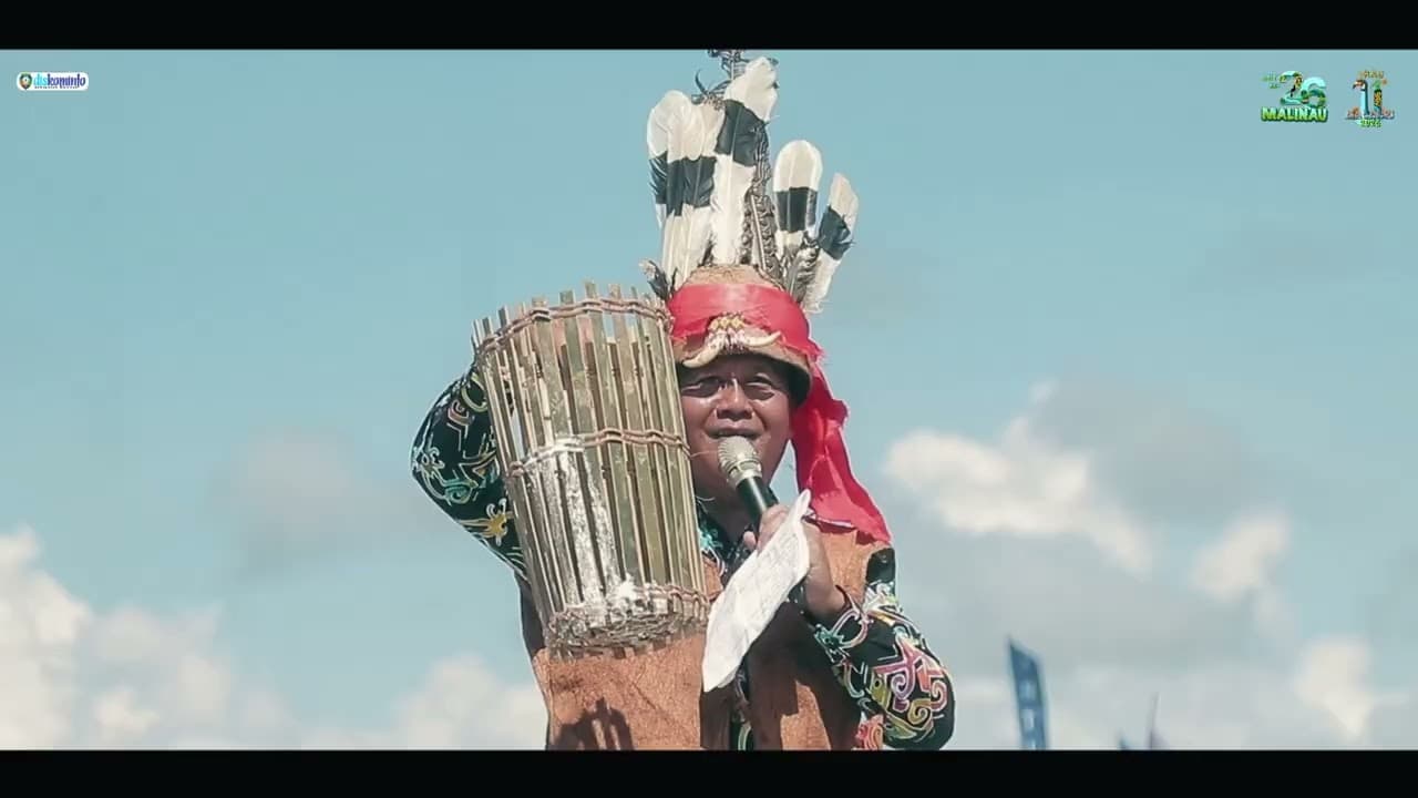 IRAU 11 MALINAU | PAGELARAN SENI DAN BUDAYA LEMBAGA ADAT DAYAK TENGGALAN
