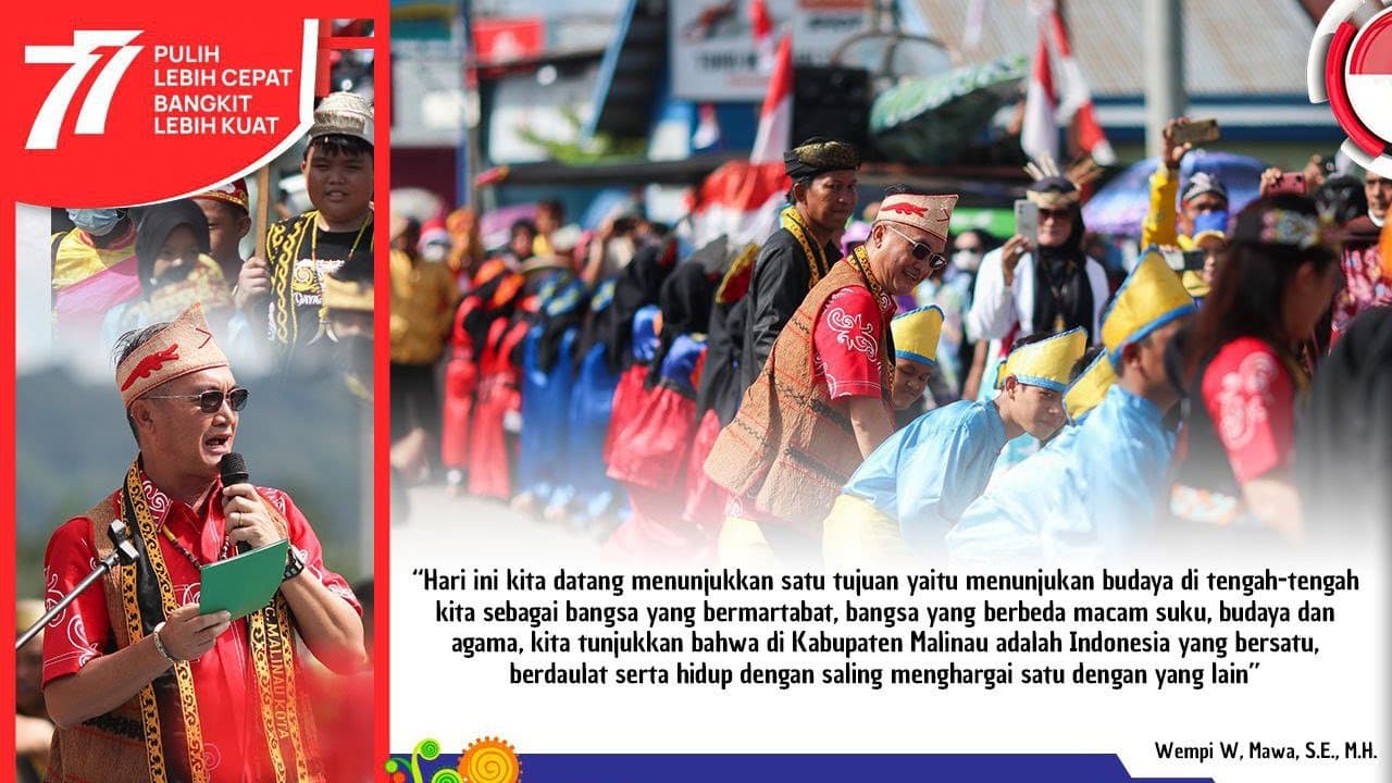 5063 Peserta Meriahkan Karnaval Budaya Se-Kecamatan Malinau Kota