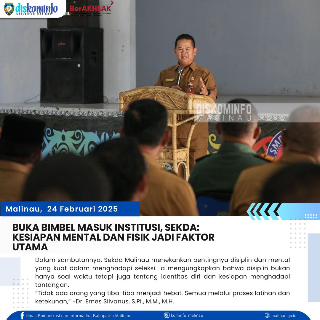 buka-bimbel-masuk-institusi--sekda:-kesiapan-mental-dan-fisik-jadi-faktor-utama