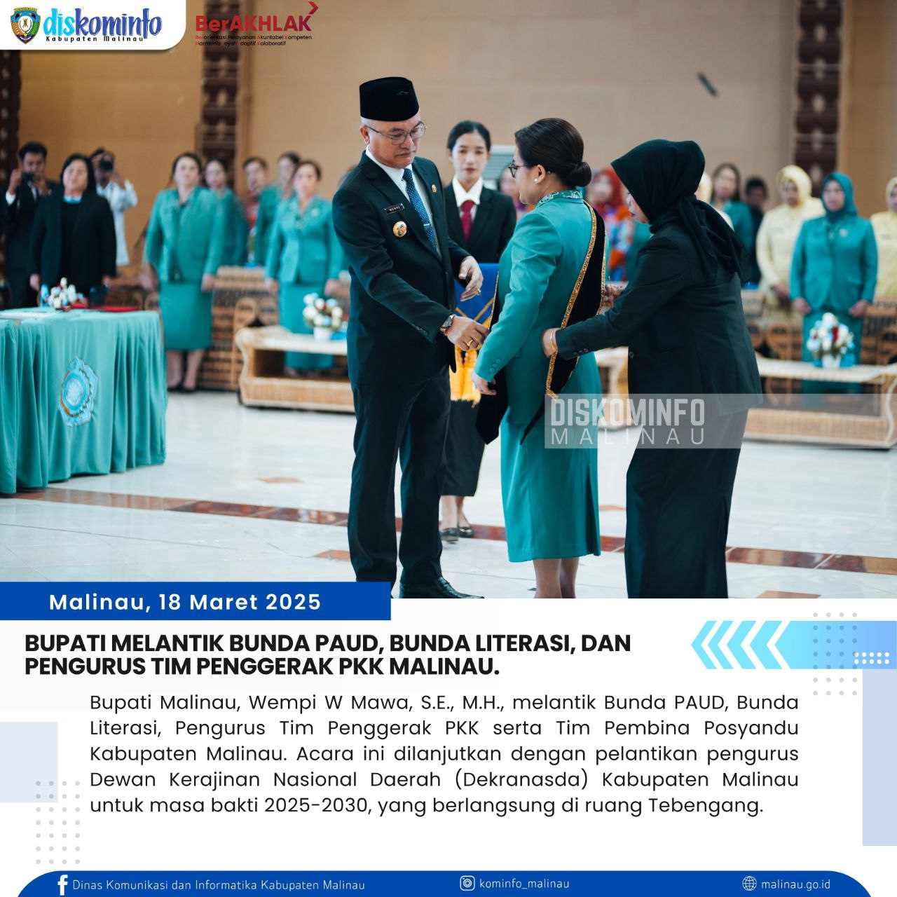bupati-melantik-bunda-paud--bunda-literasi--pengurus-tp-pkk-dan-tim-pembina-posyandu-malinau
