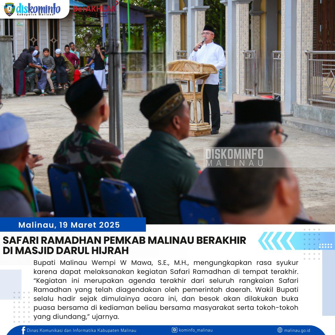 safari-ramadhan-pemkab-malinau-berakhir-di-masjid-darul-hijrah
