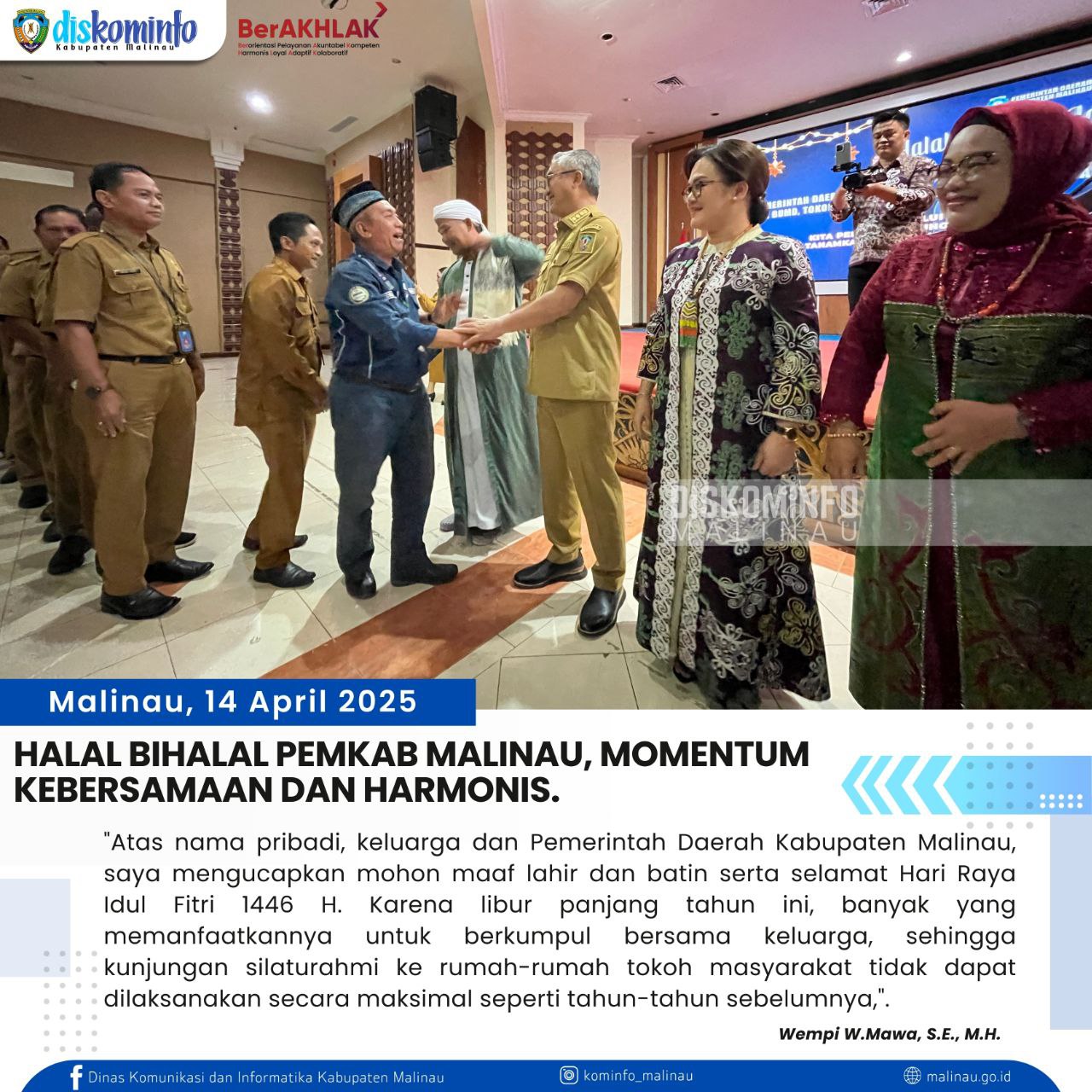 halal-bihalal-pemkab-malinau--momentum-kebersamaan-dan-harmonis