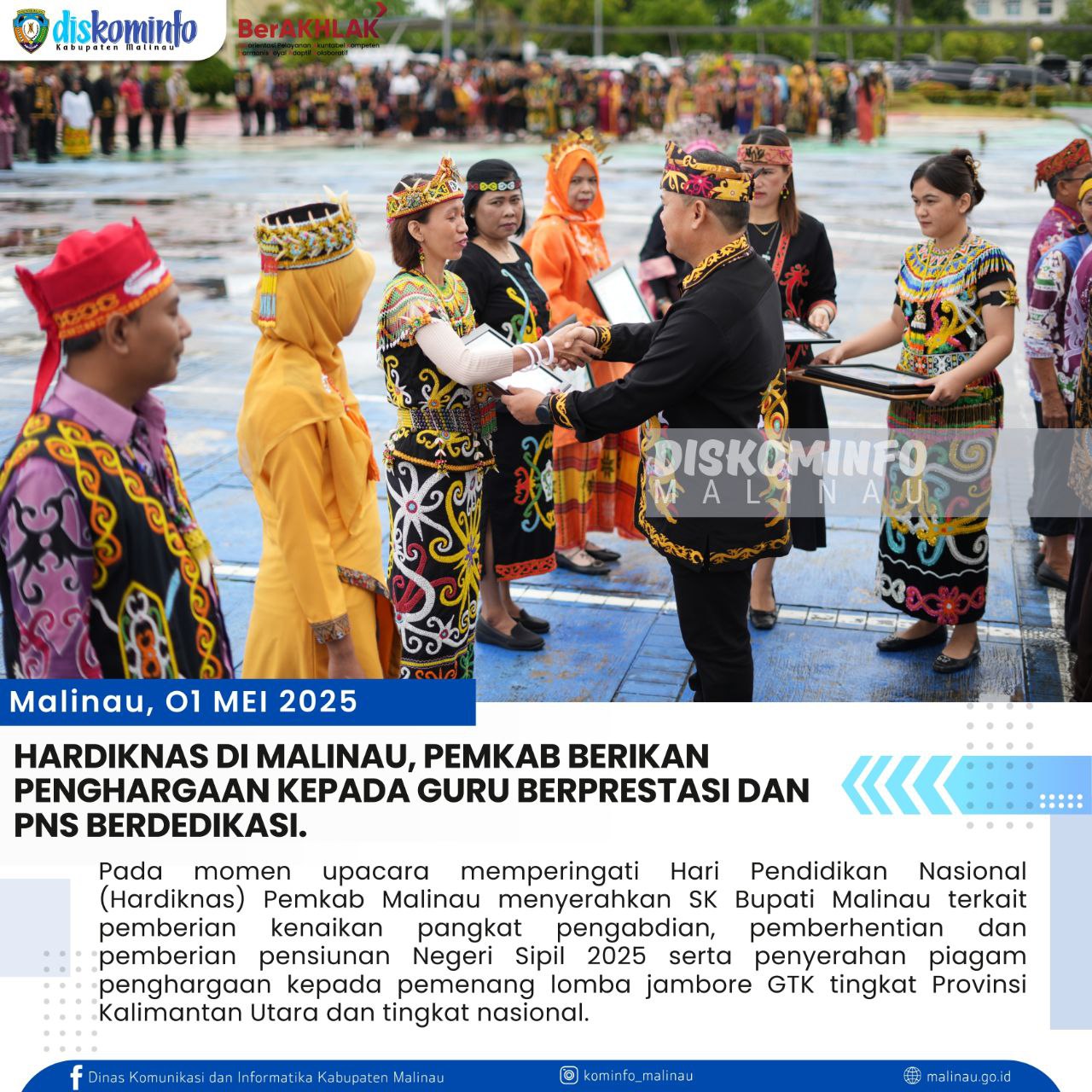 hardiknas-di-malinau--pemkab-berikan-penghargaan-kepada-guru-berprestasi-dan-pns-berdedikasi