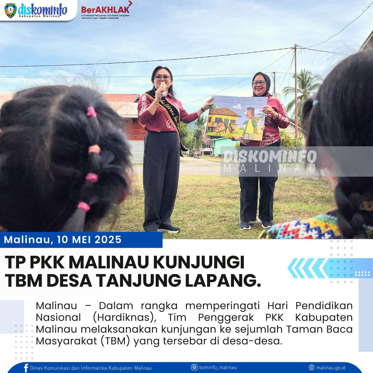 tp-pkk-malinau-kunjungi-tbm-desa-tanjung-lapang