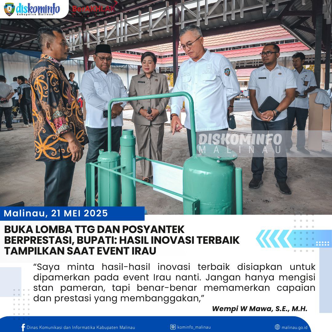 buka-lomba-ttg-dan-posyantek-berprestasi--bupati:-hasil-inovasi-terbaik-tampilkan-saat-event-irau