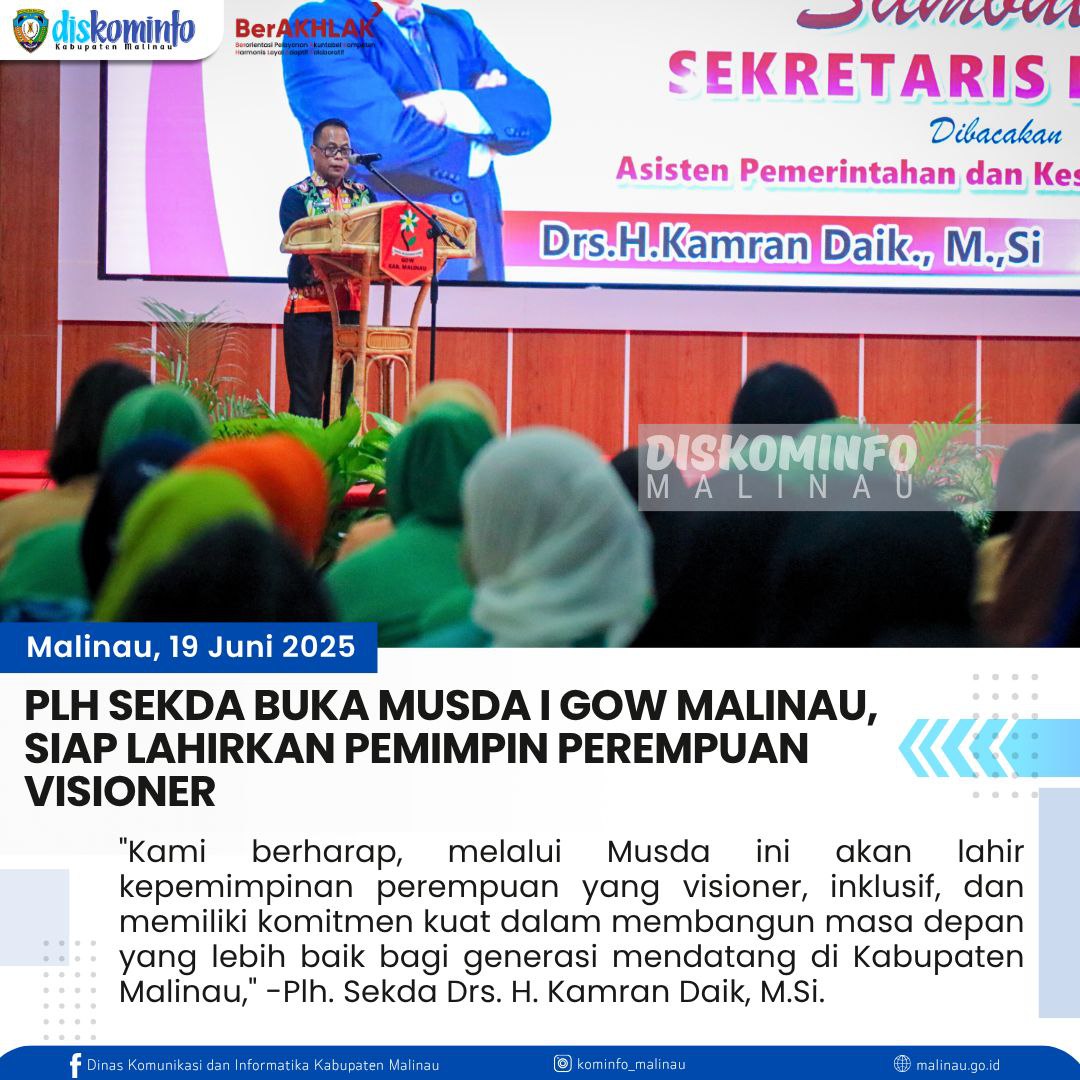 plh-sekda-buka-musda-i-gow-malinau--siap-lahirkan-pemimpin-perempuan-visioner