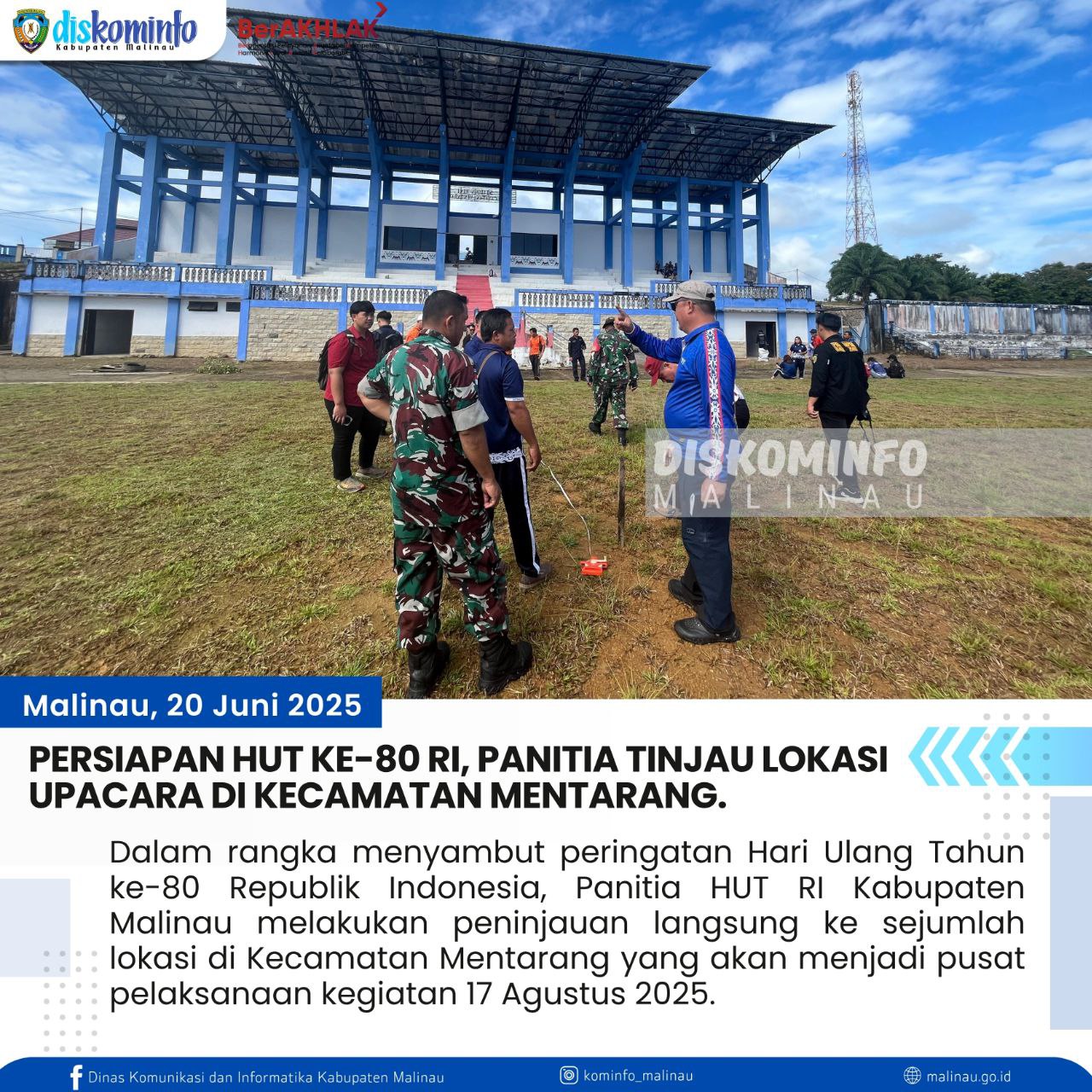 persiapan-hut-ke-80-ri--panitia-tinjau-lokasi-upacara-di-kecamatan-mentarang