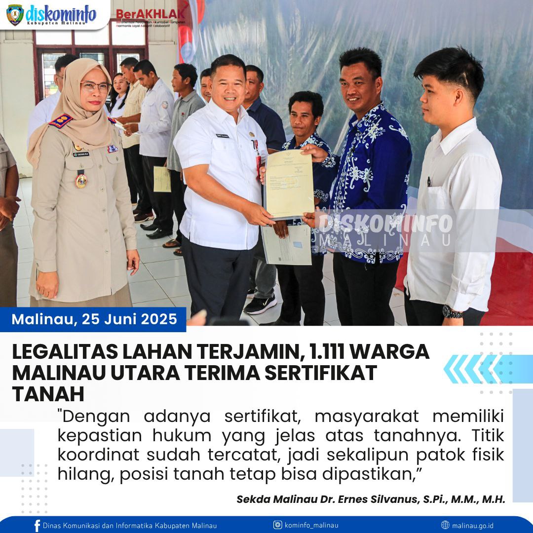 legalitas-lahan-terjamin--1-111-warga-malinau-utara-terima-sertifikat-tanah