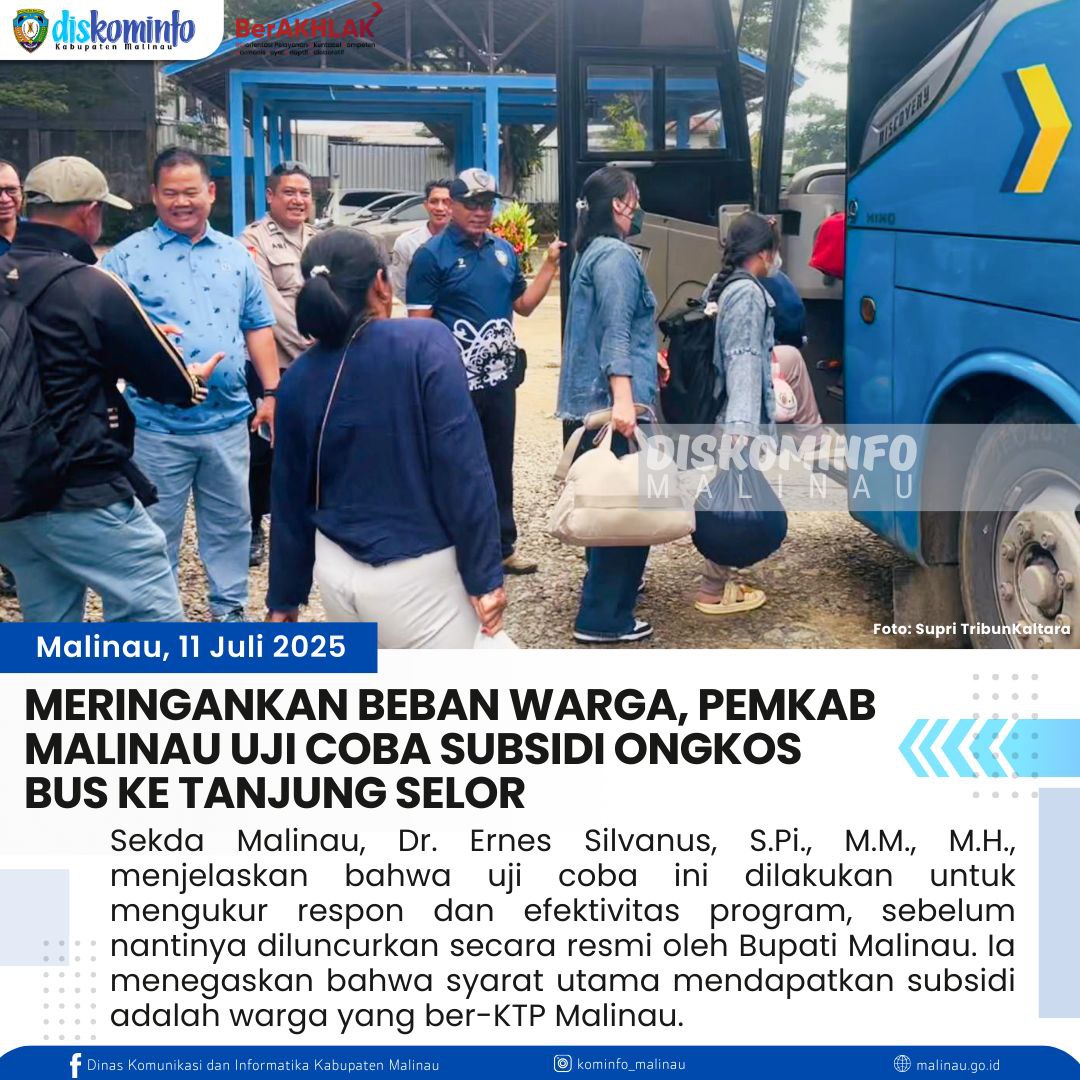 meringankan-beban-warga--pemkab-malinau-uji-coba-subsidi-ongkos-bus-ke-tanjung-selor