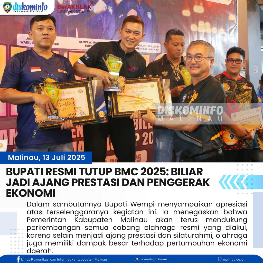 bupati-resmi-tutup-bmc-2025:-biliar-jadi-ajang-prestasi-dan-penggerak-ekonomi