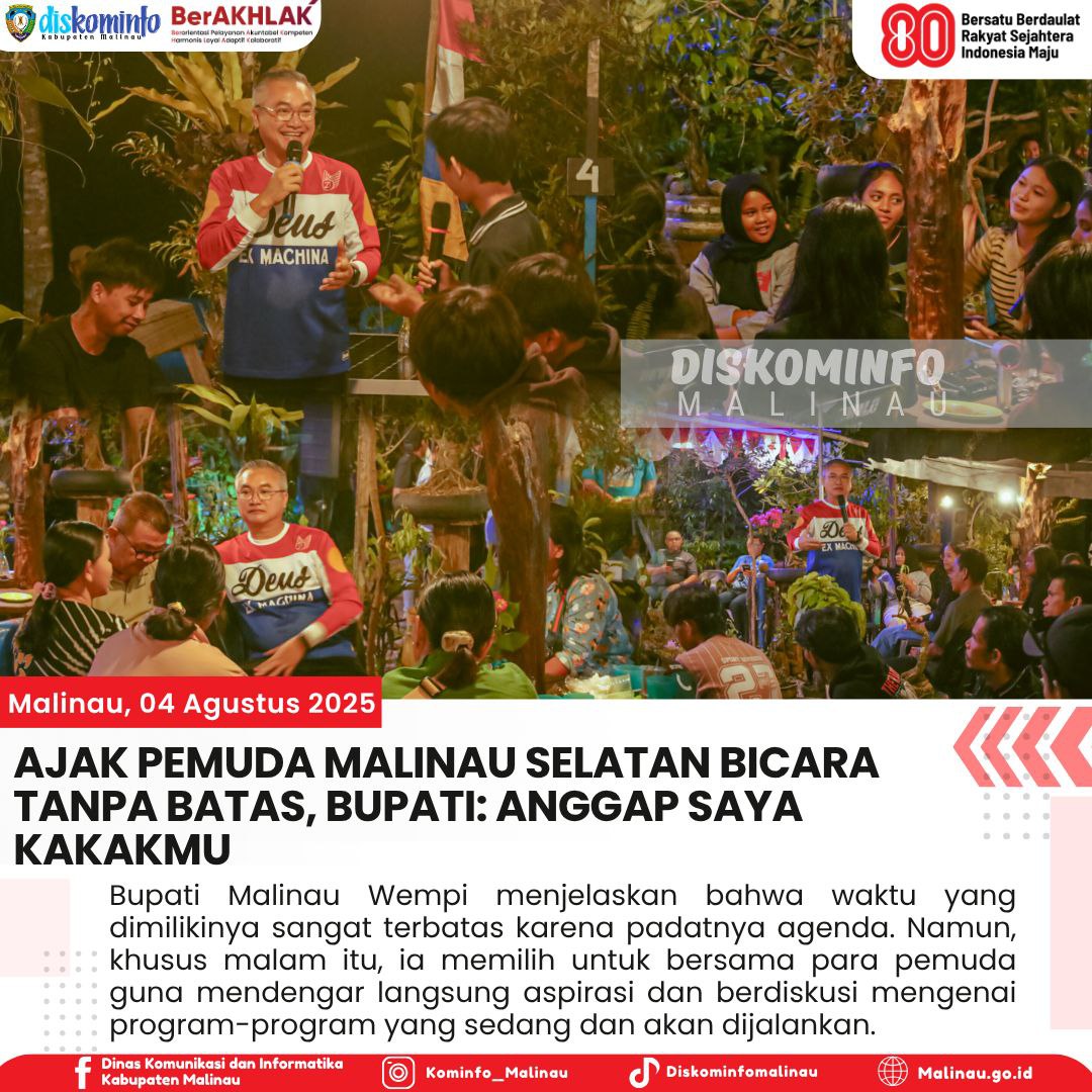 ajak-pemuda-malinau-selatan-bicara-tanpa-batas--bupati:-anggap-saya-kakakmu