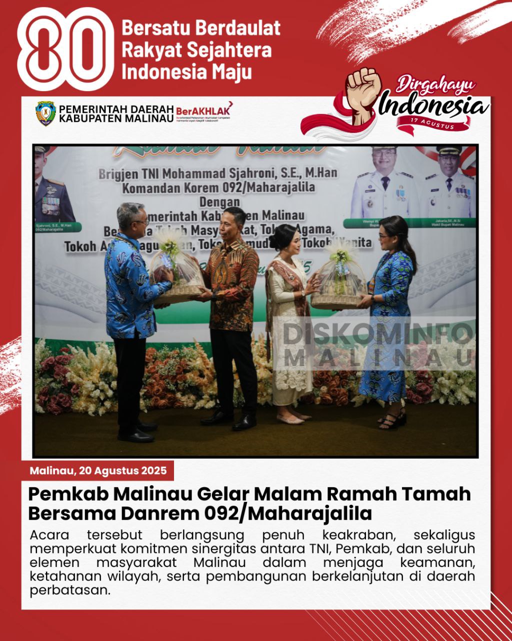 pemkab-malinau-gelar-malam-ramah-tamah-bersama-danrem-092-maharajalila